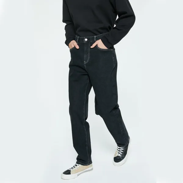 DKNY FW22 Straight Jeans Men's Black-4