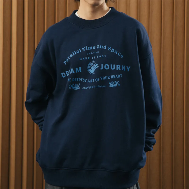 DAKYAM FW22 Crew Neck Loose Fit Sweatshirt Unisex-9