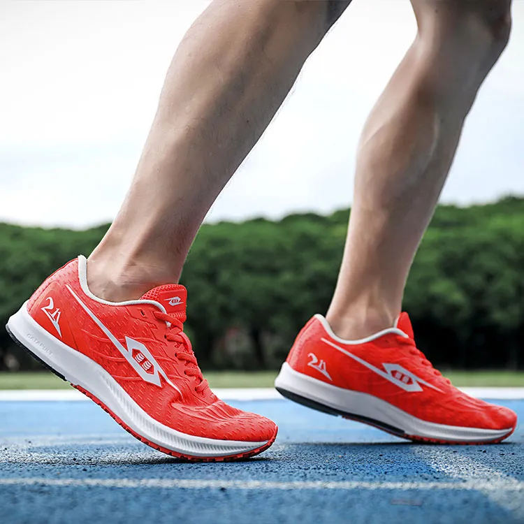TANSHEZHE Dark Horse 1.0 Running Shoes Unisex Low Top Red-7