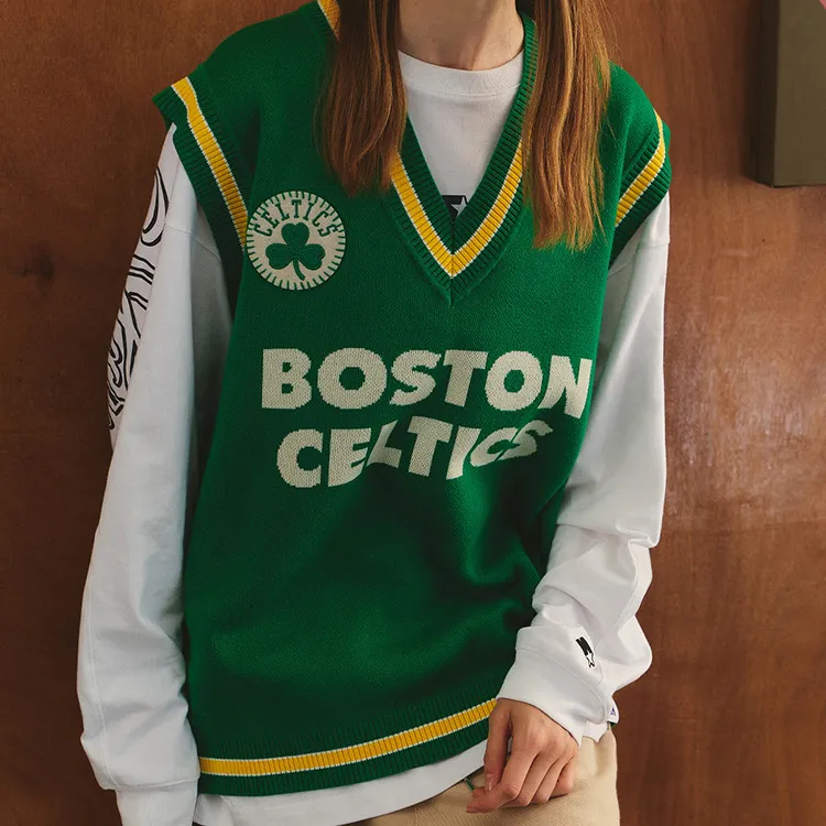 Nba X STARTER X NBA Vests Women's Celtic Green-2