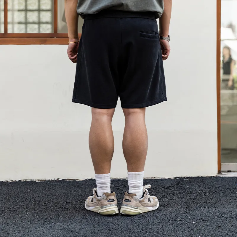 WAYNEXZAVIER Casual Shorts Men Black-4