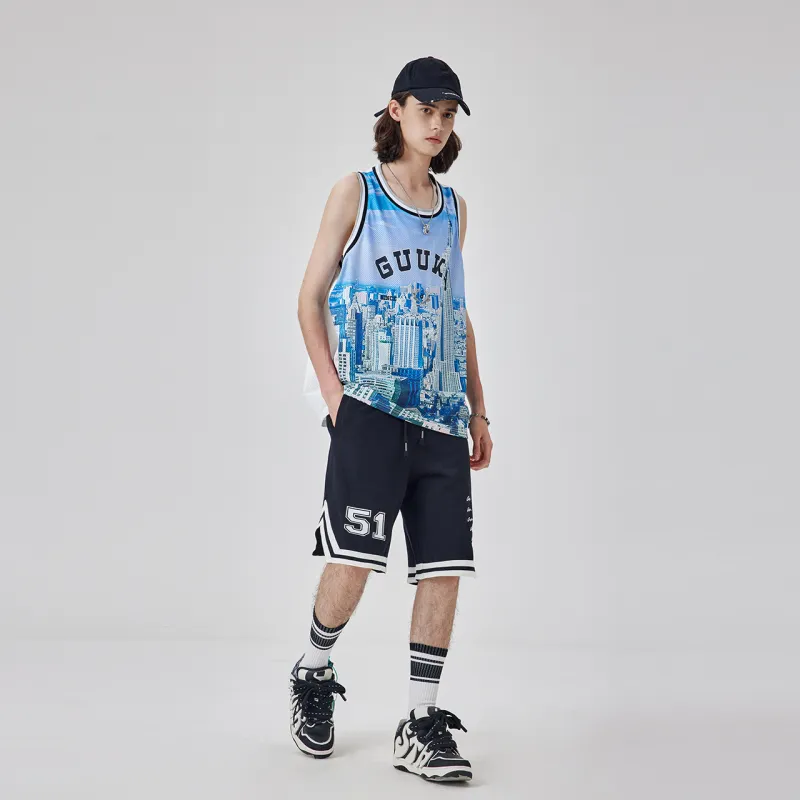 Guuka Tank Tops Men Blue-3