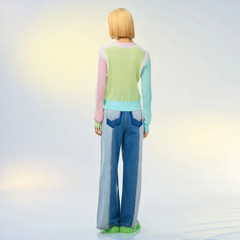 CHAU·RISING Jeans Unisex Blue-2