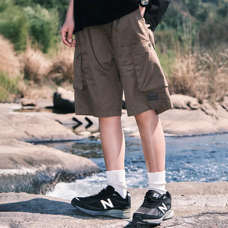 AMBER LIGHT AMBER LIGHT Mountain Outdoor Casual Shorts Unisex-6
