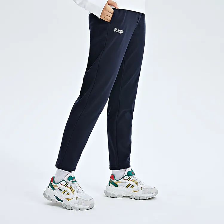 Kappa Straight Casual Pants Women's Midnight Blue-2