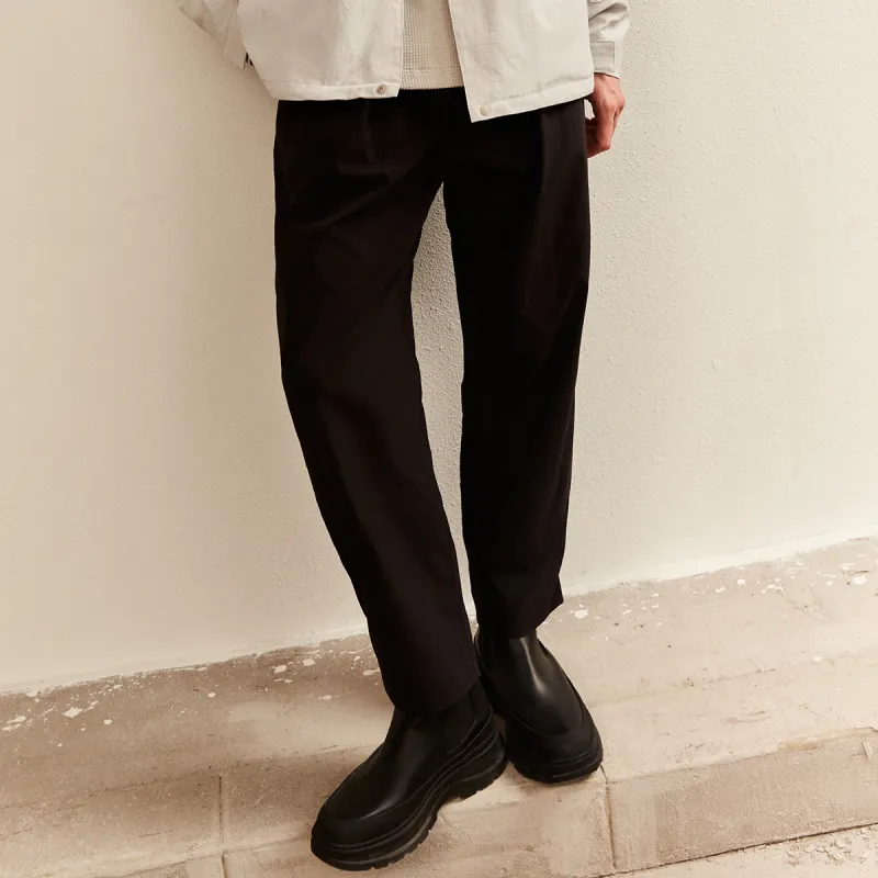 Champion SS22 Tapered Pants Casual Pants Japan Version Unisex Black-2
