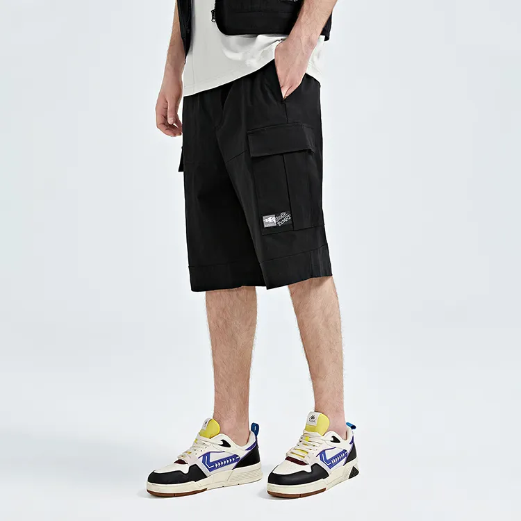 Kappa Casual Shorts Men's Black-2
