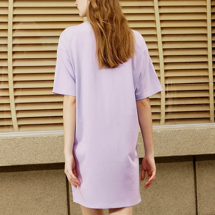 FILA FUSION TOKYO SYUDIO Short Sleeved Dresses Women's Fantasy Purple-3