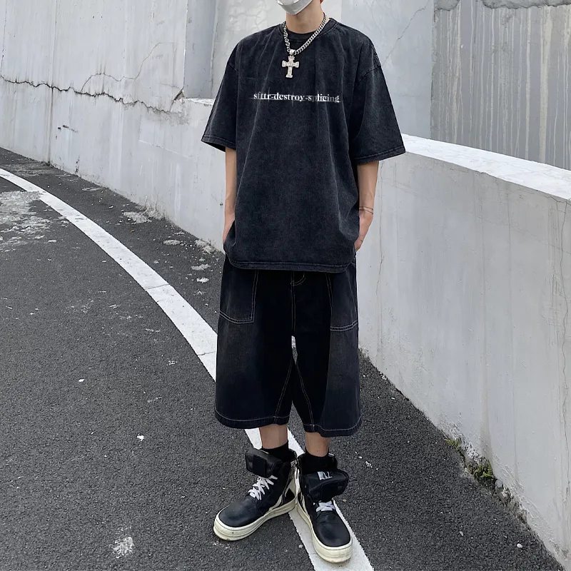 SFTTR Elbow Length Sleeved T Shirt Unisex Black-2
