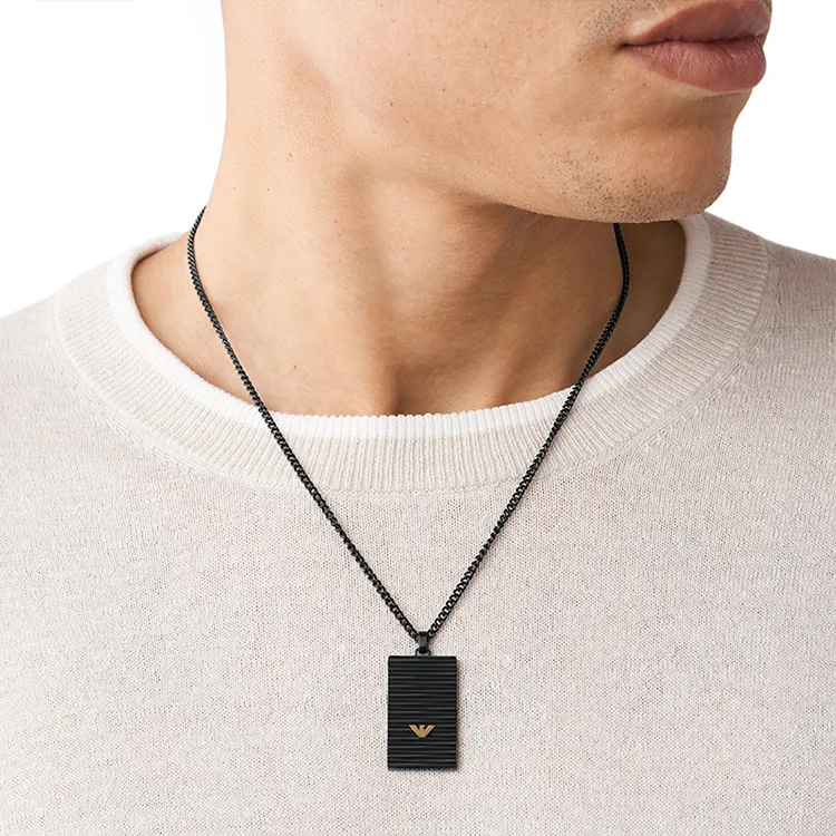 EMPORIO ARMANI Necklaces Men-3