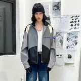 ROARINGWILD Jacket Unisex Gray Black