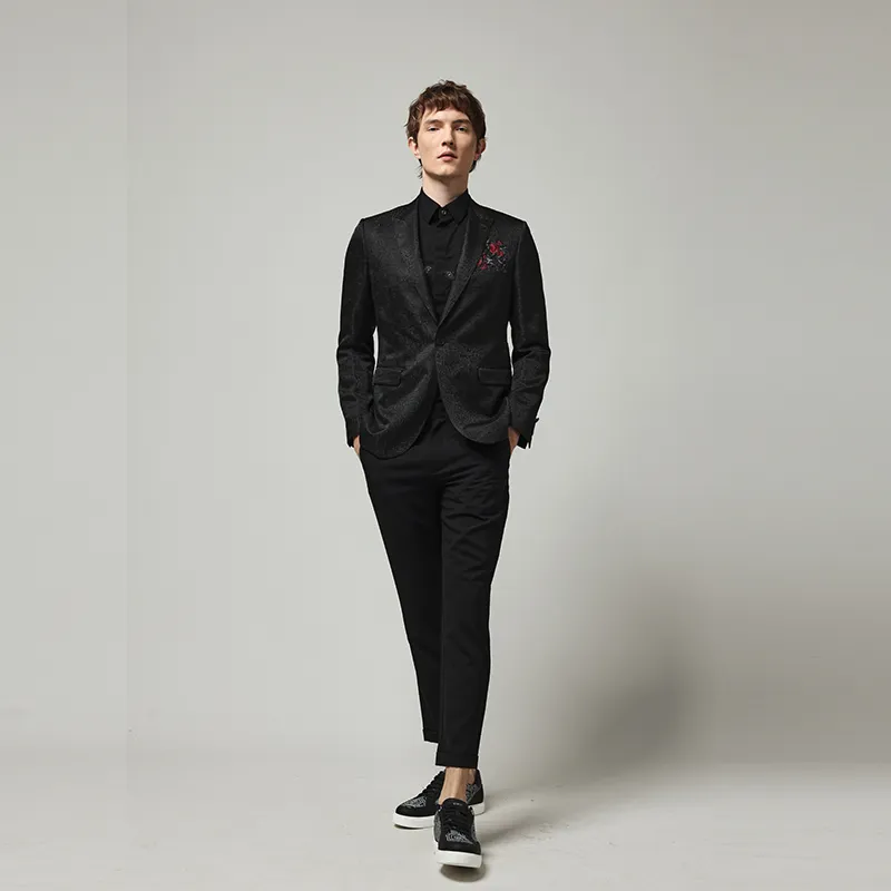 RARE Business Suits Men Black-3