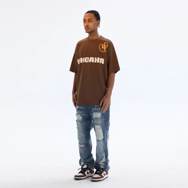 WHOA HA! Drop Shoulder Sleeve T Shirt Unisex-10