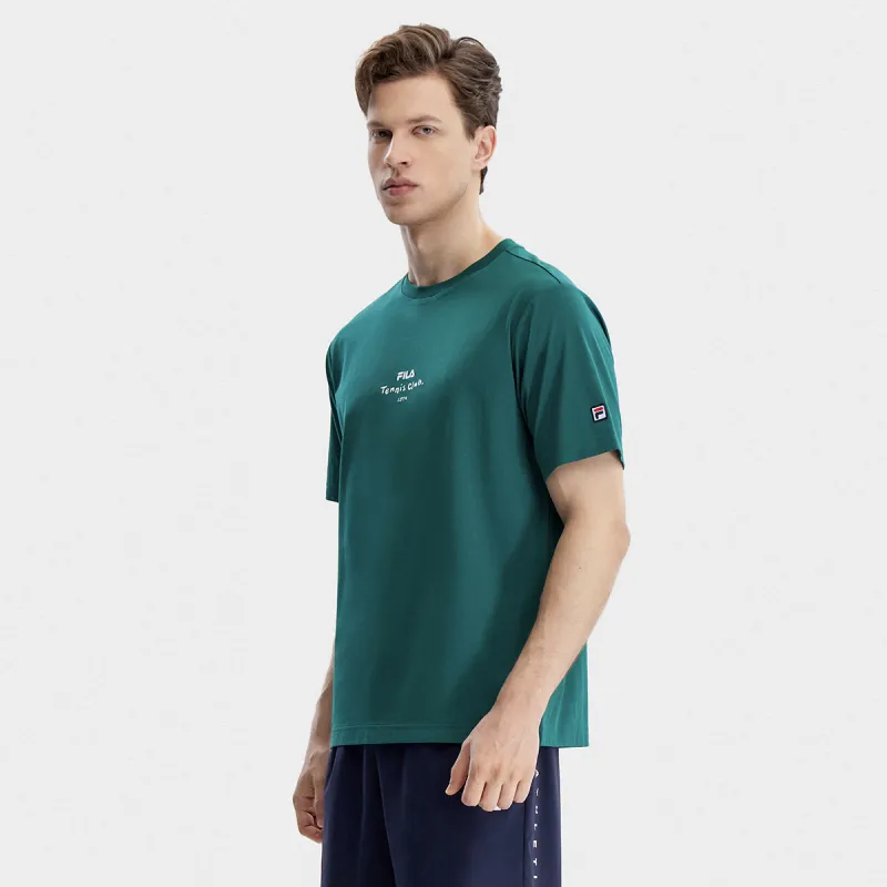 FILA T Shirt Men's Cat's Eye Stone Green-3