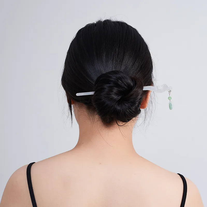 VIVIWELL Hairpins Women's White-2