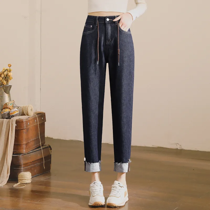 MITUAN Jeans Women's Normal Washed Blue-3