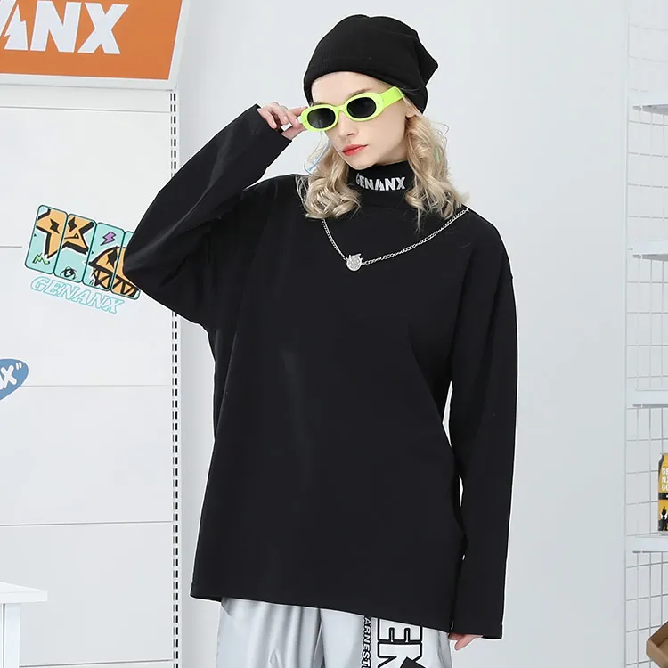 GENANX Long Sleeved T Shirt Unisex-3