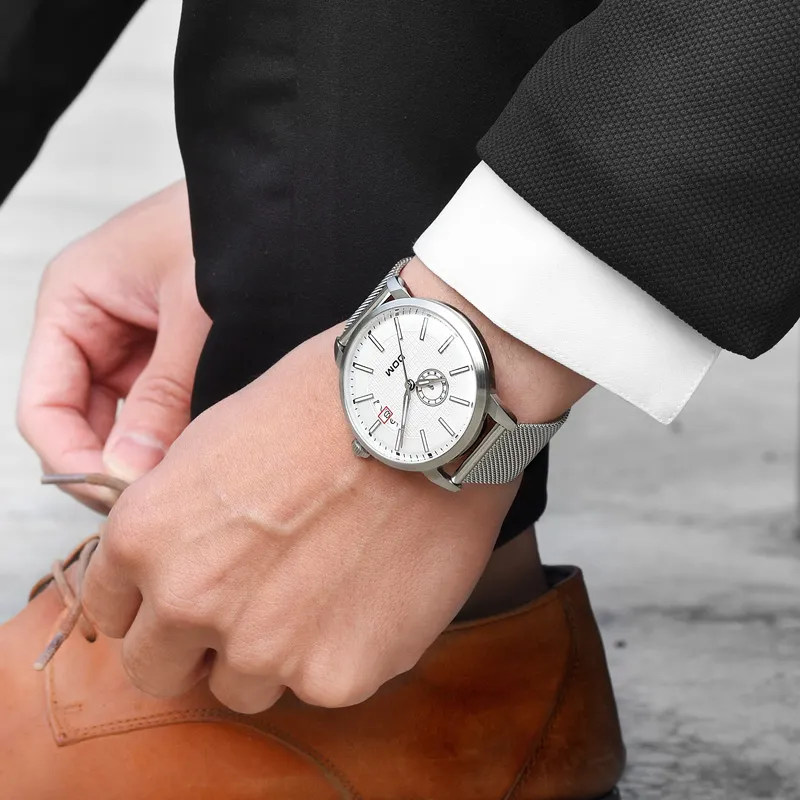 DOM Fully Automatic Collection Mechanical Movement Watch Men's Watches Black Dial 6923411121079-7
