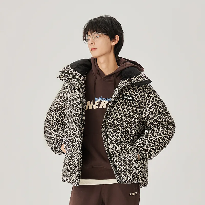Nerdy Down Jackets Unisex Black-4