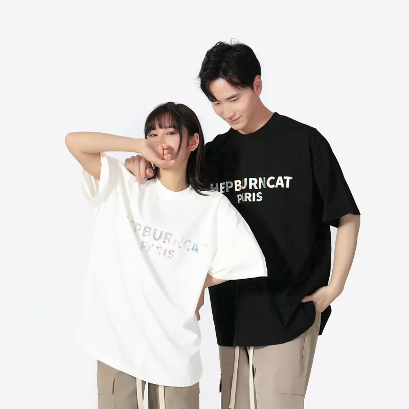 Hepburn Cat T-Shirts Unisex-10