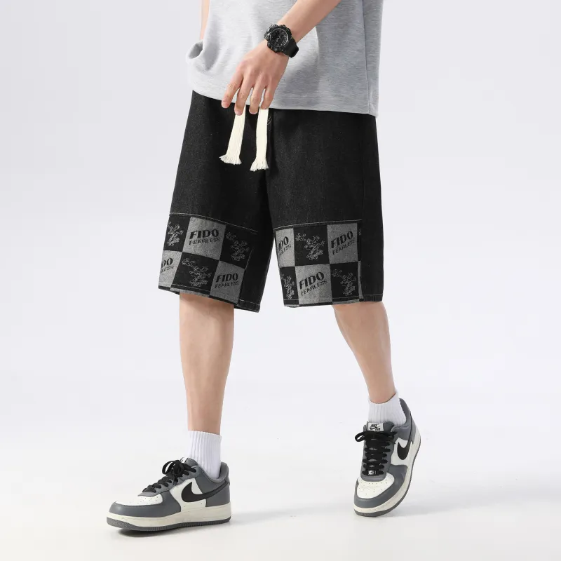 FIDO DIDO Denim Shorts Unisex-5