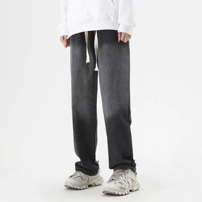 MISTEEZ Jeans Unisex Black Gray Color-6