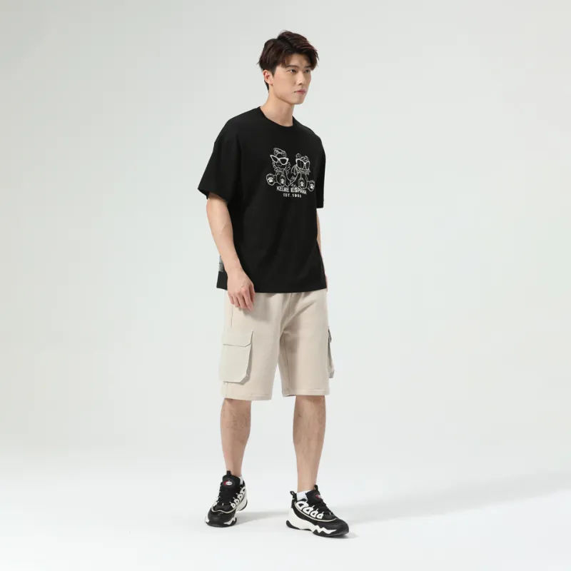KELME Drop Shoulder Sleeve T-Shirt Unisex-11