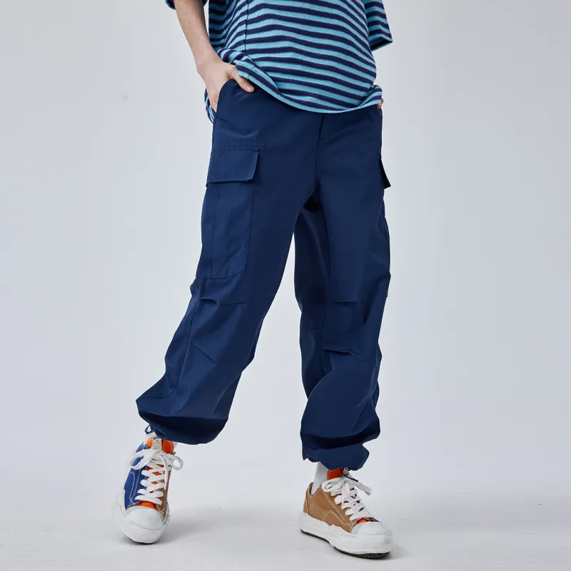 Guuka Cargo Pants Men Dark Blue-5