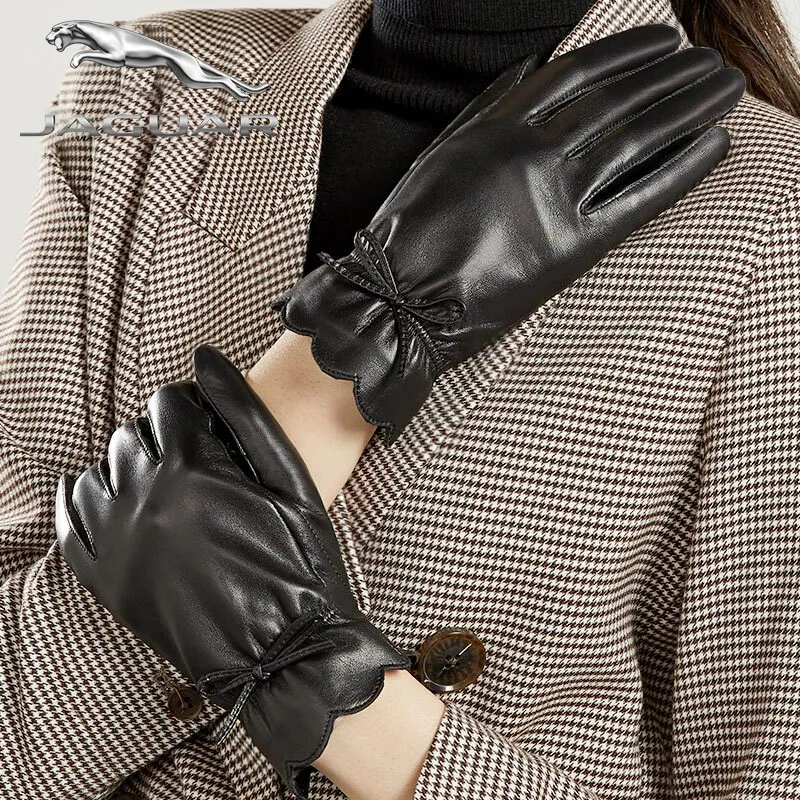 JAGUAR Sheepskin Gloves Women's-1