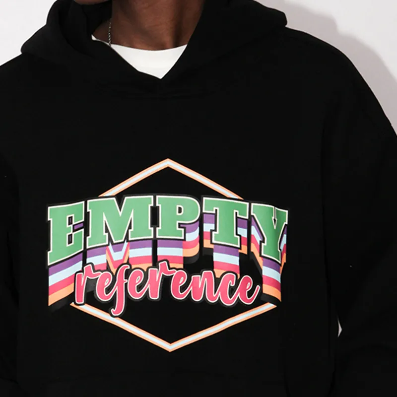 EMPTY REFERENCE Sweatshirts Unisex Black-5