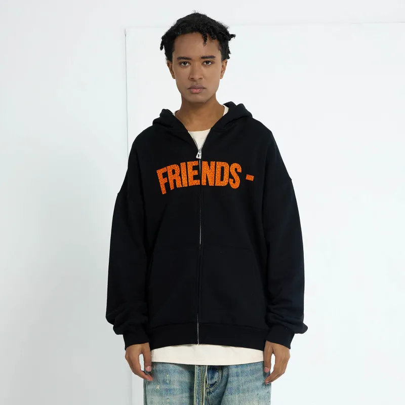 VLONE Sweatshirts Unisex Black-2