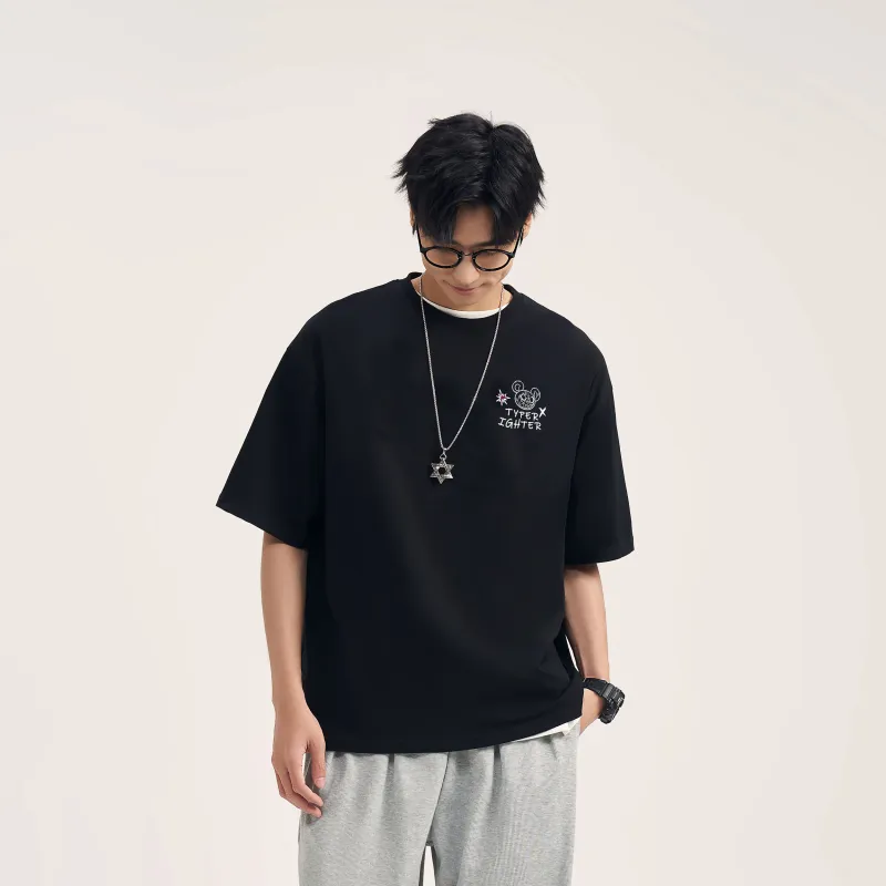 TYPERIGHTER Elbow Length Sleeved T Shirt Unisex-7