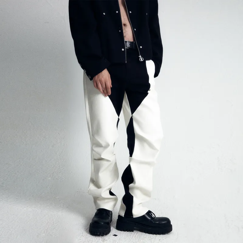 Createexploreexpandconquer Colourblock Splice Trousers-2