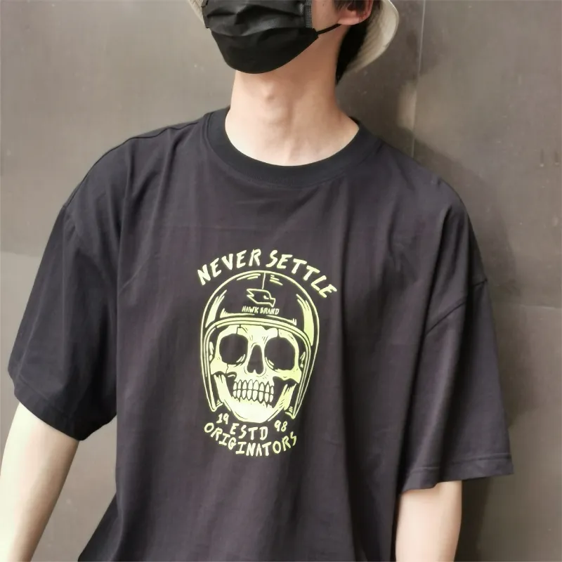 TONY HAWK Straight T-Shirt Unisex Black-2