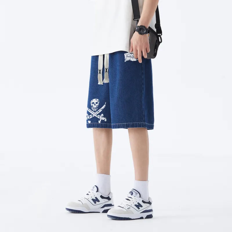 SEANBYSEAN Denim Shorts Unisex-8