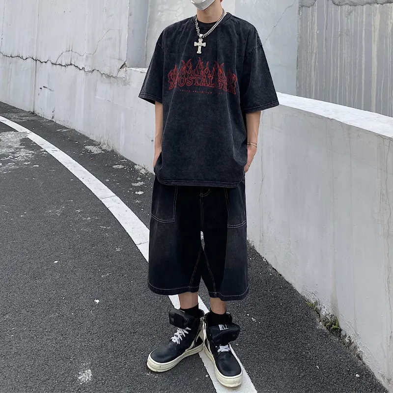 SFTTR Straight Elbow Length Sleeved T Shirt Unisex Black-3