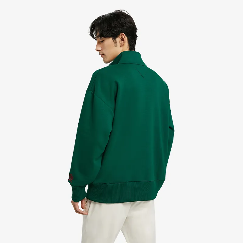 Tommy Hilfiger Stand Collar Sweatshirt Men's Dark Green-3