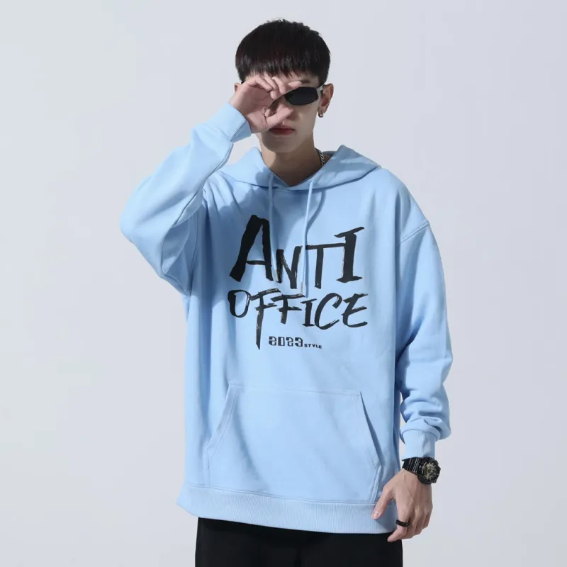 Antioffice Sweatshirt Men's Lake Blue-5