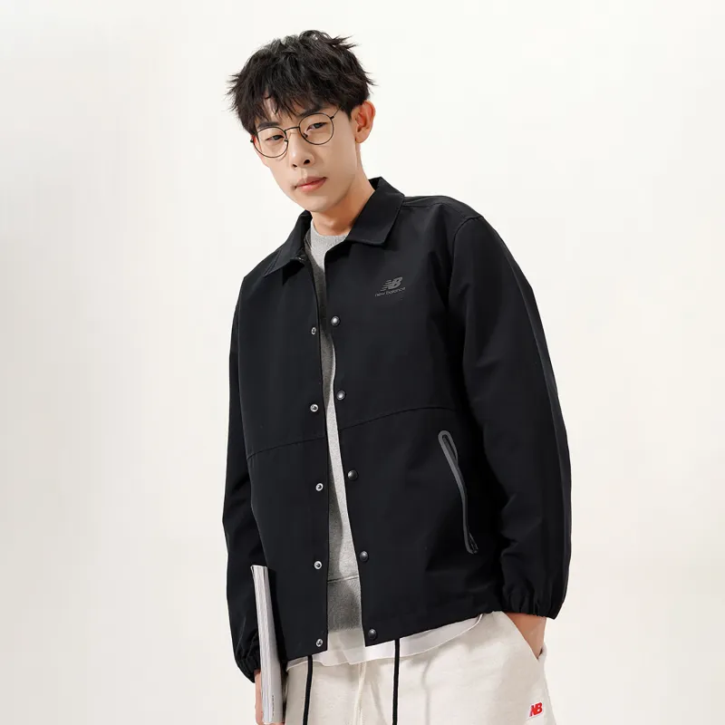 New Balance Jacket Fall Unisex Black-4