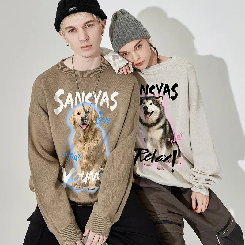 SANSYAS Sweaters Unisex-27