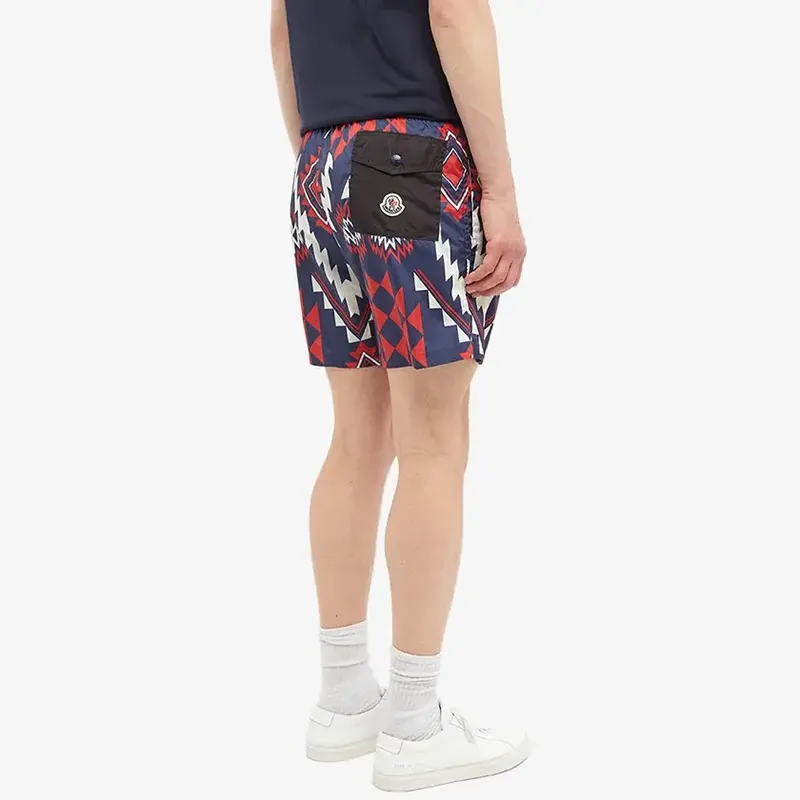 Moncler Sports Shorts Men Navy-5