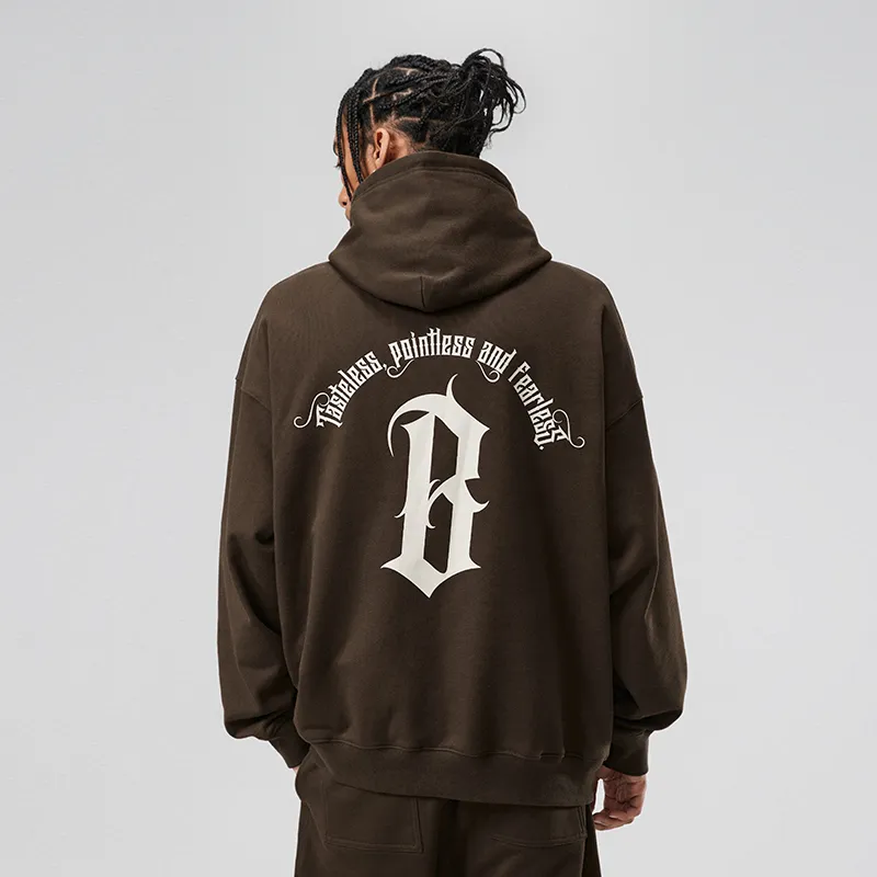 BONELESS Loose Casual Unisex Sweatshirt-15