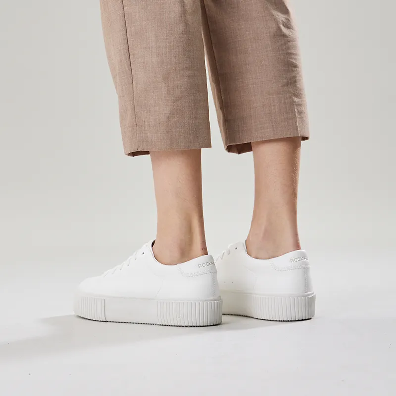 Rockfish Skateboard Shoes Women's White-7