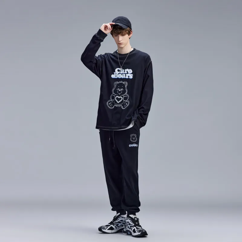Carebears X Guuka Knitted Sweatpants Men Black-2