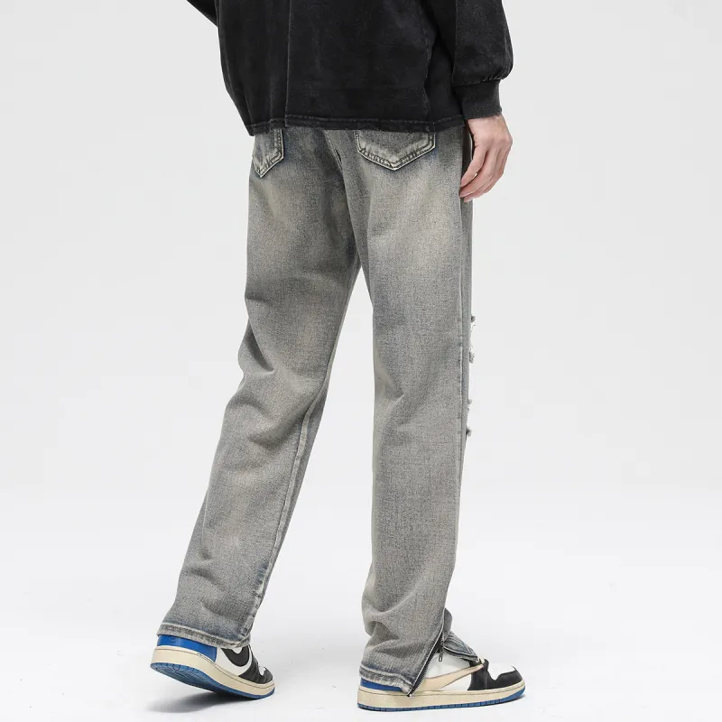 POINTLIMIT Jeans Unisex Vintage Denim-3