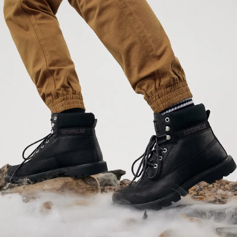 CAT E Colorado WP Abrasion Resistant Slip Resistant Outdoor Boots Unisex Black-6
