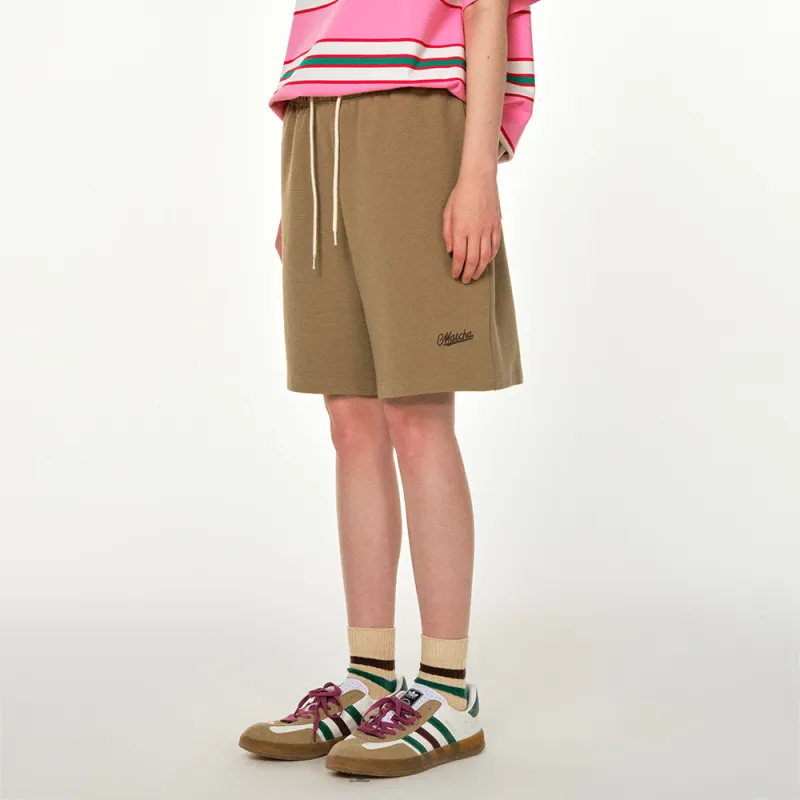 MATCHA STORY College Series Casual Shorts Unisex-7