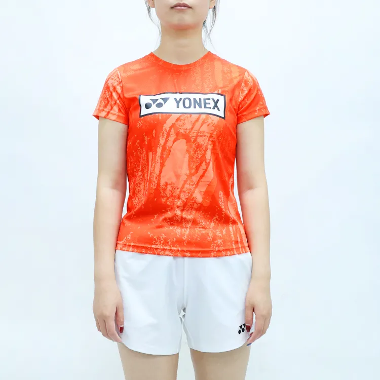 YONEX T-Shirts Women's 569 Fire Red-2