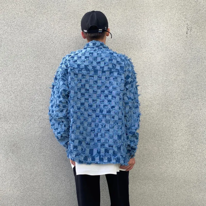 COOLALPACA Denim Jackets Unisex Blue-2
