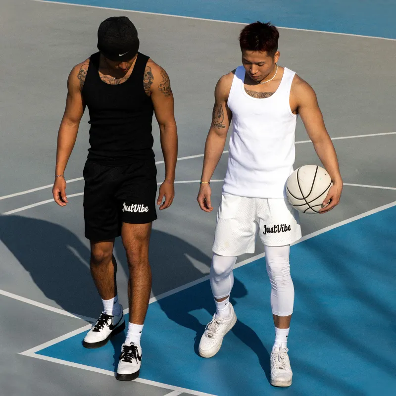 JUST VIBE Basketball Shorts Unisex-5